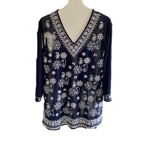 Antonio Melani Navy & White CoverUp